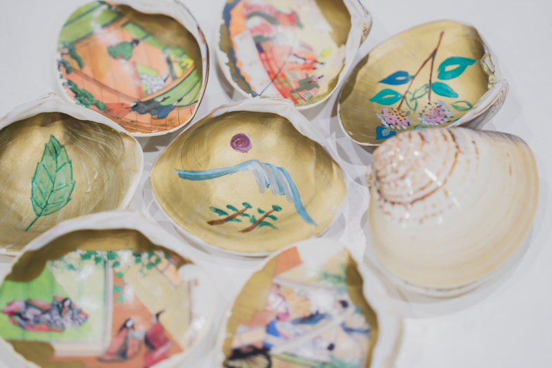 貝合わせの図柄