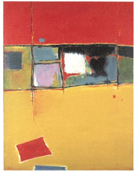 藤川栄子「赤と黄」