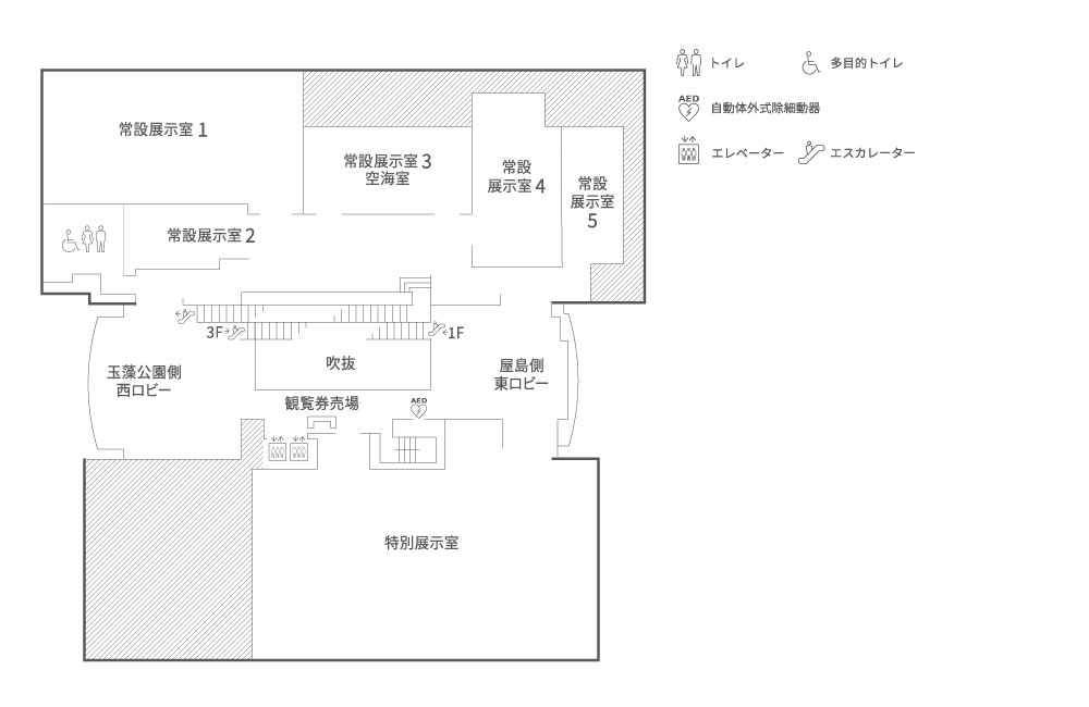 2階フロアマップ