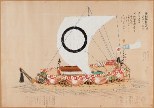 高松藩飛龍丸船明細切絵図惣図